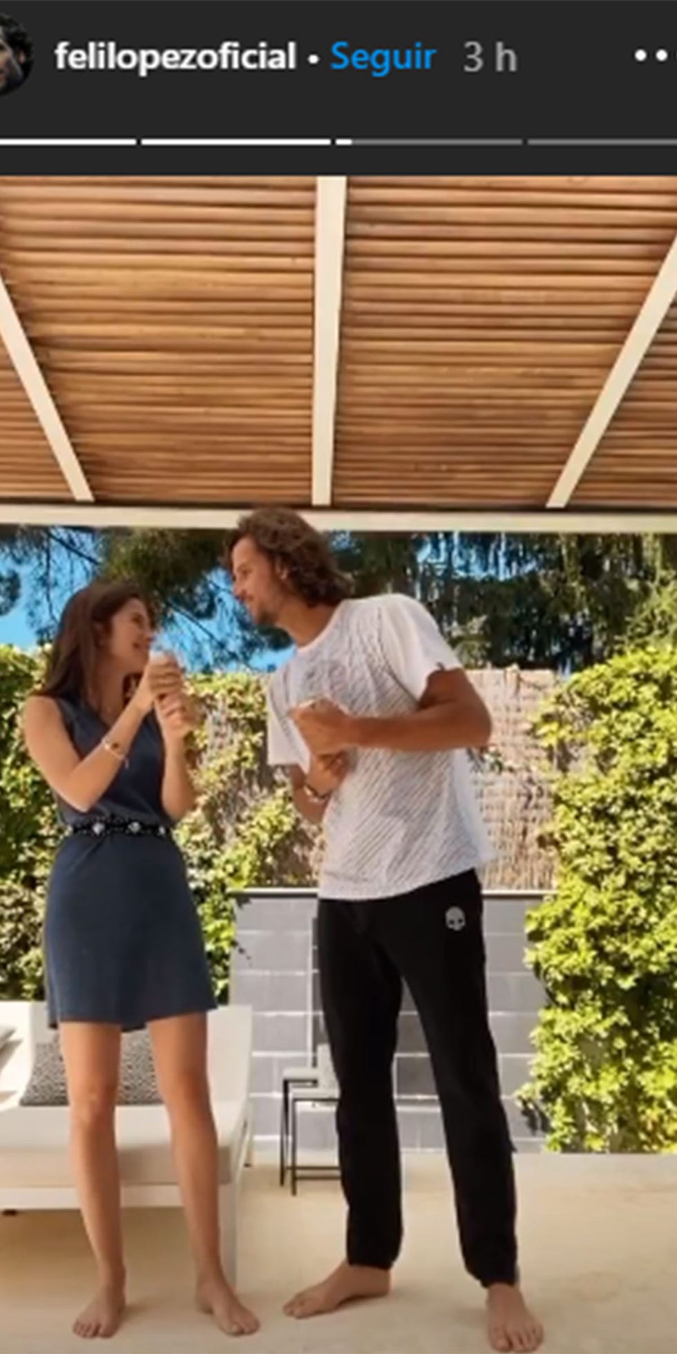 feliciano lópez y sandra gago