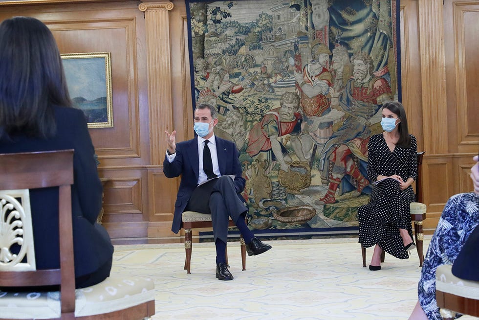 felipe y letizia reciben a varios innovadores sociales y tecnológicos