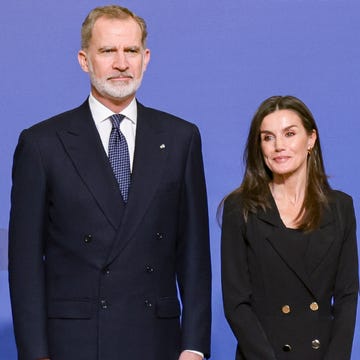 Los reyes Felipe y Letizia en un concierto los monarcas en un concierto por las victimas del terrorismo en marzo de 2025