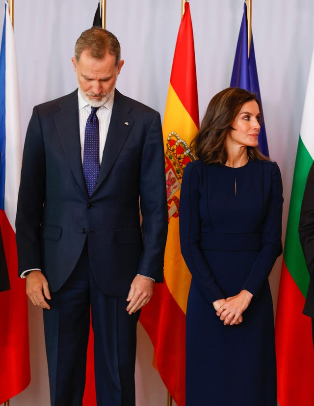 los reyes felipe y letizia presiden el acto del dia europeo en recuerdo a las victimas del terrorismo en el 20 aniversario del 11 de marzo