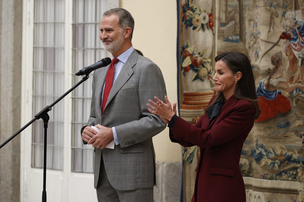 felipe vi y letizia con los deportistas olimpicos