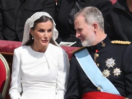 los reyes felipe y letizia