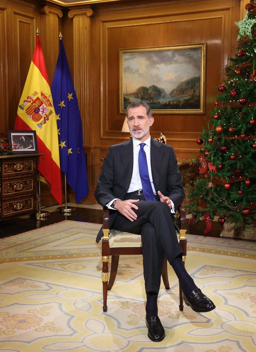felipe vi discurso navidad 2020
