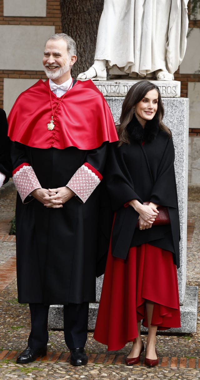 felipe y letizia en alcala