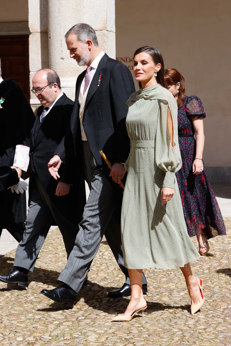 felipe vi y letizia, en la entrega del premio cervantes