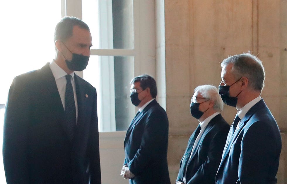 felipe vi en el homenaje a las víctimas por covid 19