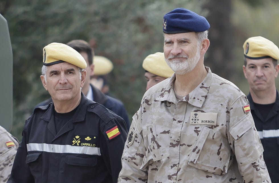 felipe vi en valencia tras la dana