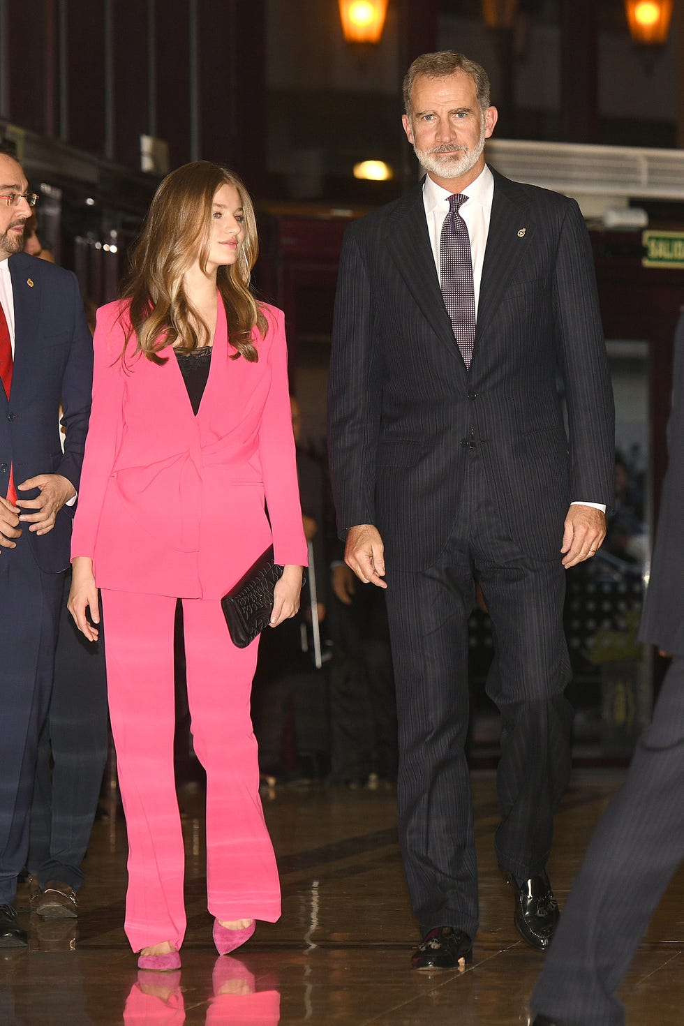 princesa leonor y rey felipe vi