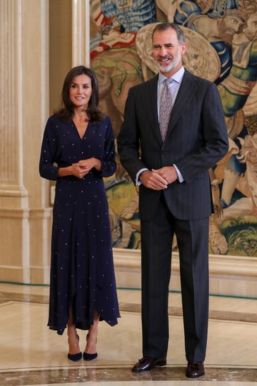 reyes felipe y letizia audiencia palacio de la zarzuela