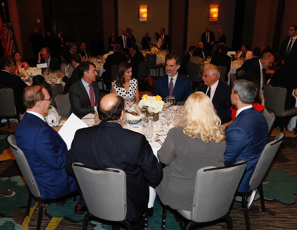 Felipe y Letizia, de lunares, en San Antonio, Estados Unidos