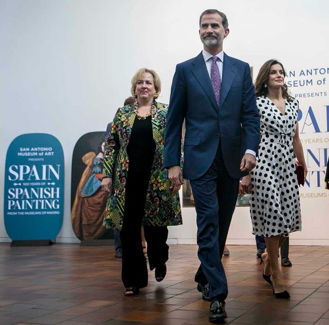 Felipe y Letizia, de lunares, en San Antonio, Estados Unidos