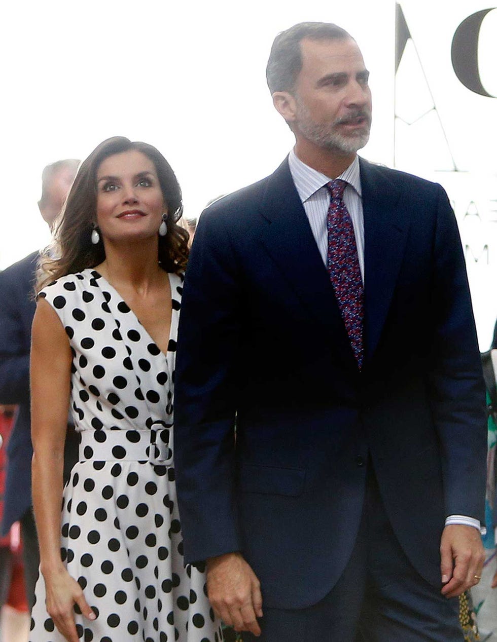 Felipe y Letizia, de lunares, en San Antonio, Estados Unidos