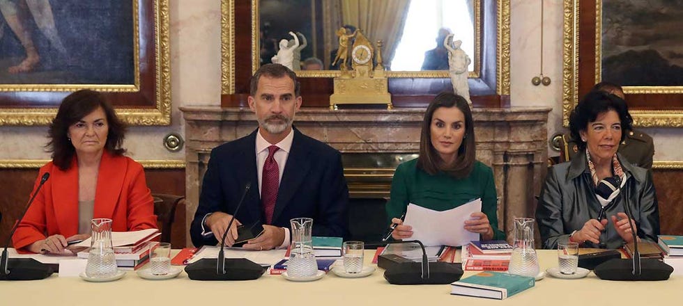 Felipe Letizia ministras Palacio Aranjuez