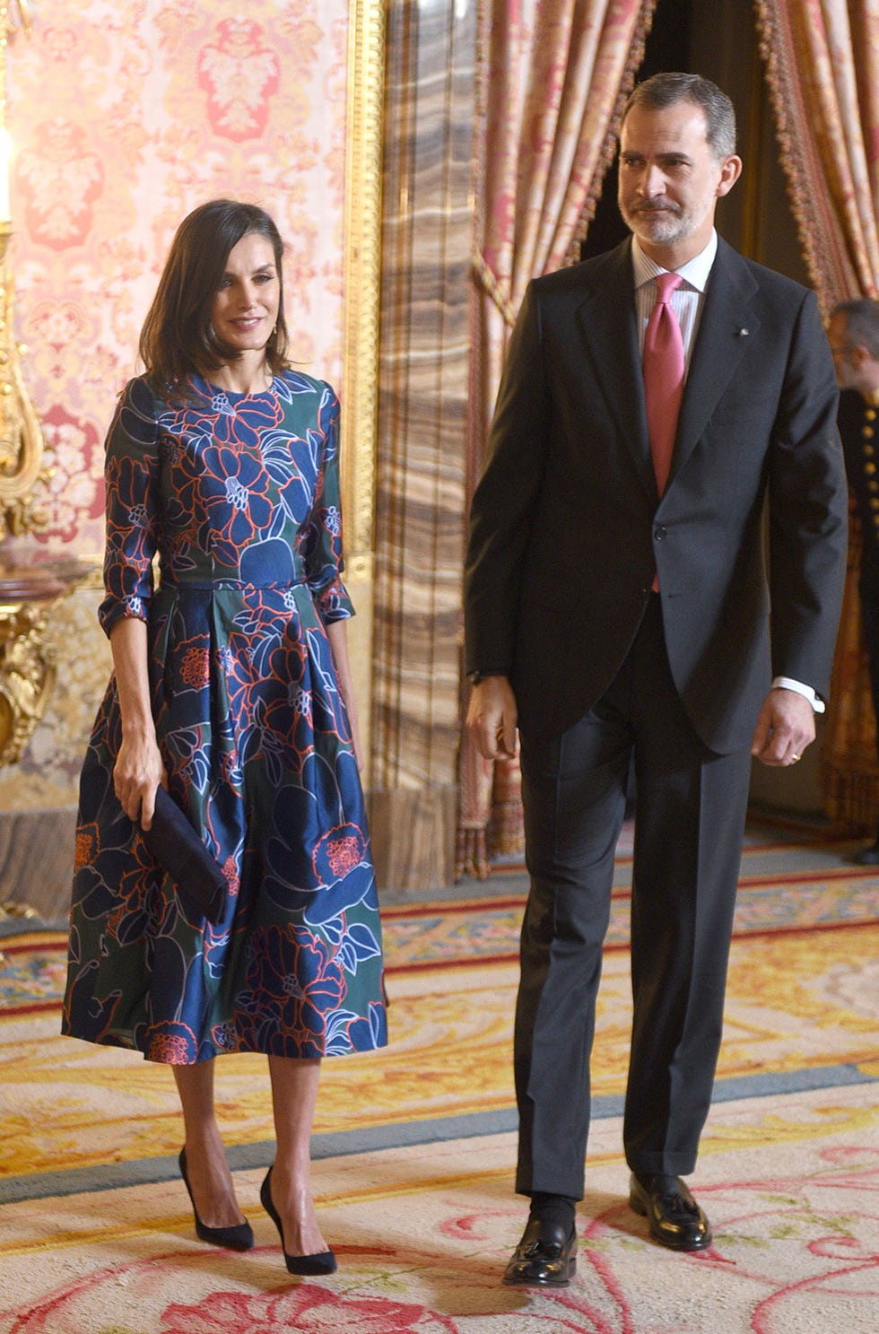 Letizia y Felipe en el almuerzo en honor a Ida Vitale, premio Cervantes