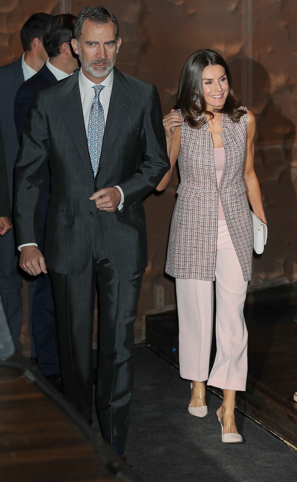 La reina Letizia entrega las becas La Caixa