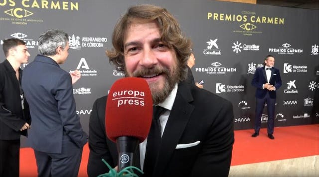 felix gomez en los premios carmen