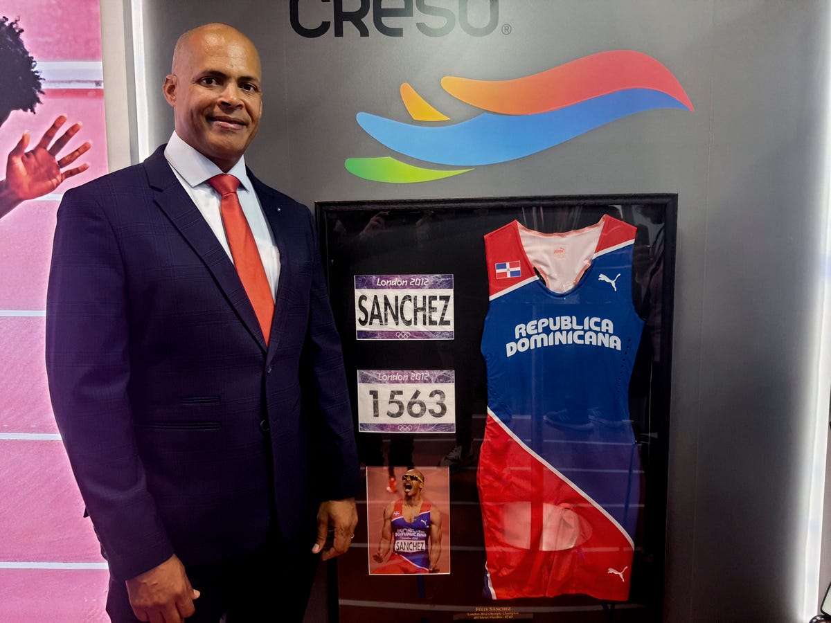 félix sánchez, doble campeón olímpico dominicano
