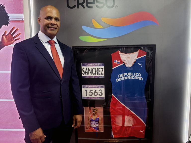 félix sánchez, doble campeón olímpico dominicano