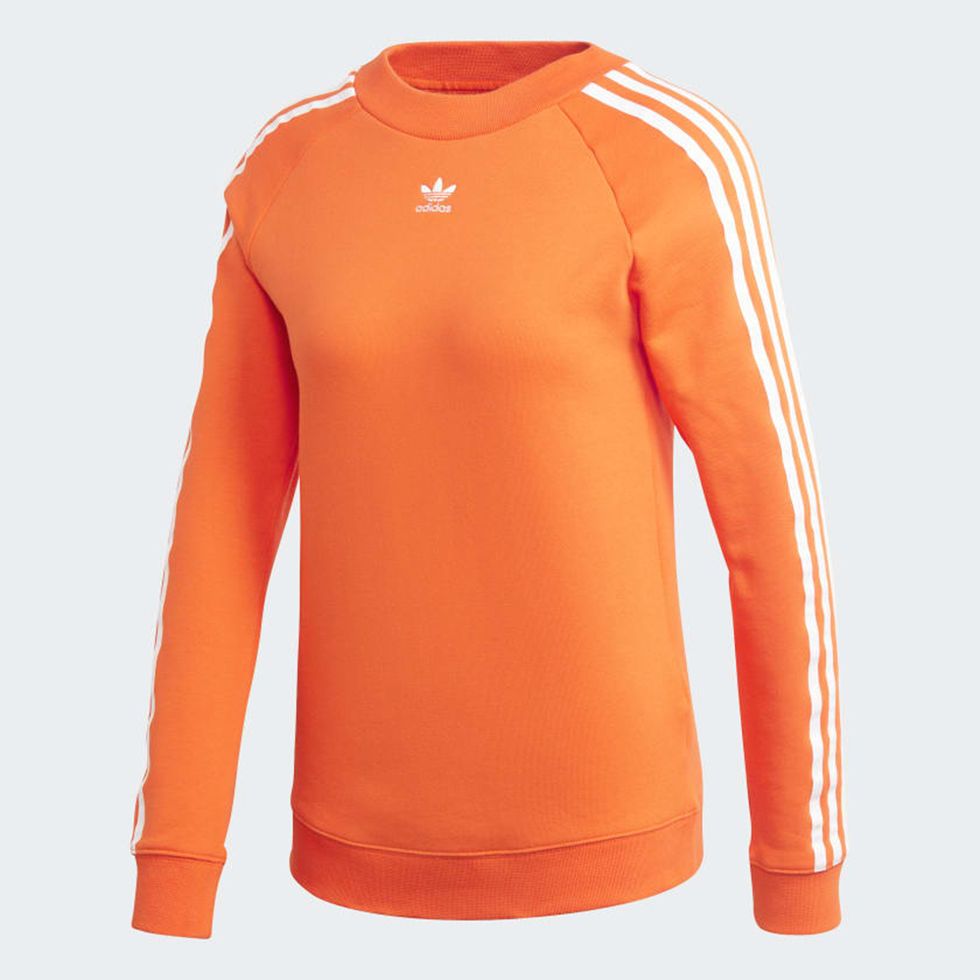 Clothing, Orange, Sleeve, Long-sleeved t-shirt, Active shirt, T-shirt, Outerwear, Sportswear, Arm, Neck, 