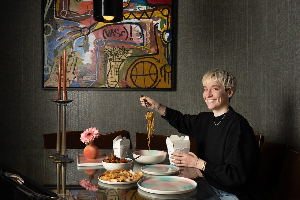 felt + fat x megan rapinoe. photo: liz clayman