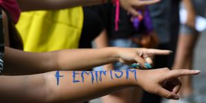 protestas feministas en venezuela