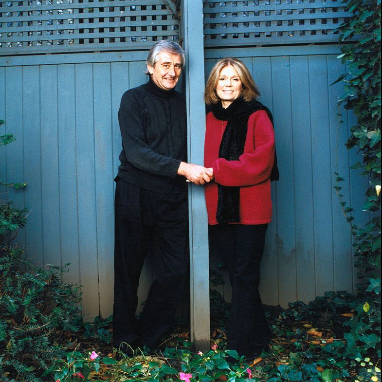 Feminist Gloria Steinem and Husband David Bale