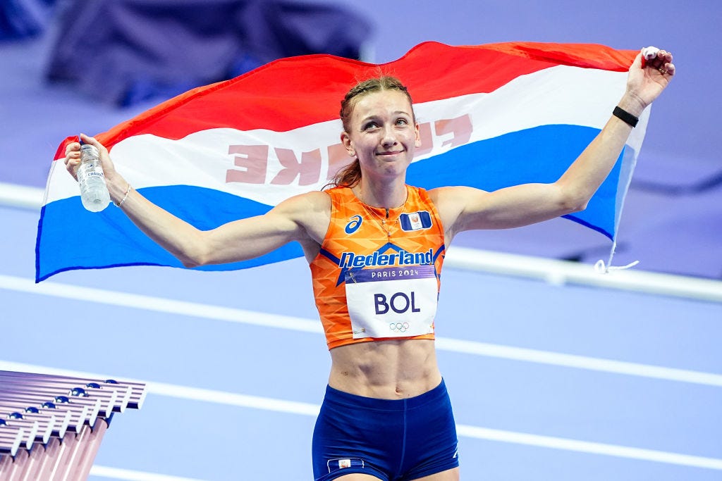 Femke Bol wins Olympic bronze in the 400 meter hurdles