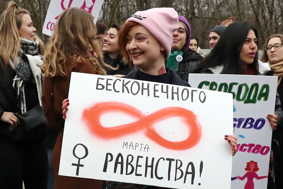 le femministe russe sono schierate contro la guerra