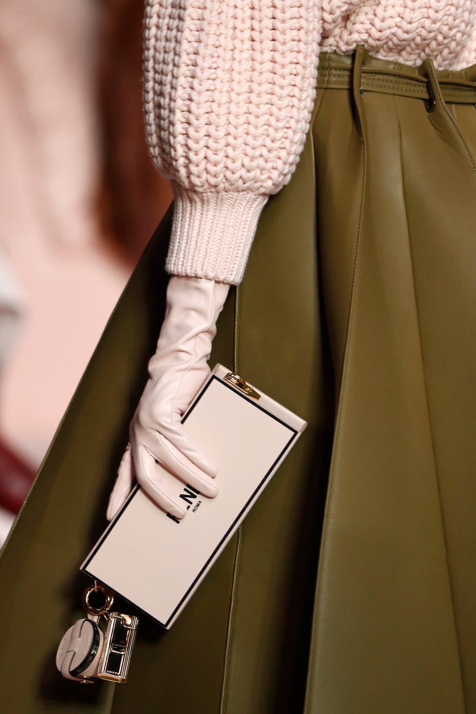 pochette rosa fendi autunno inverno 20202021