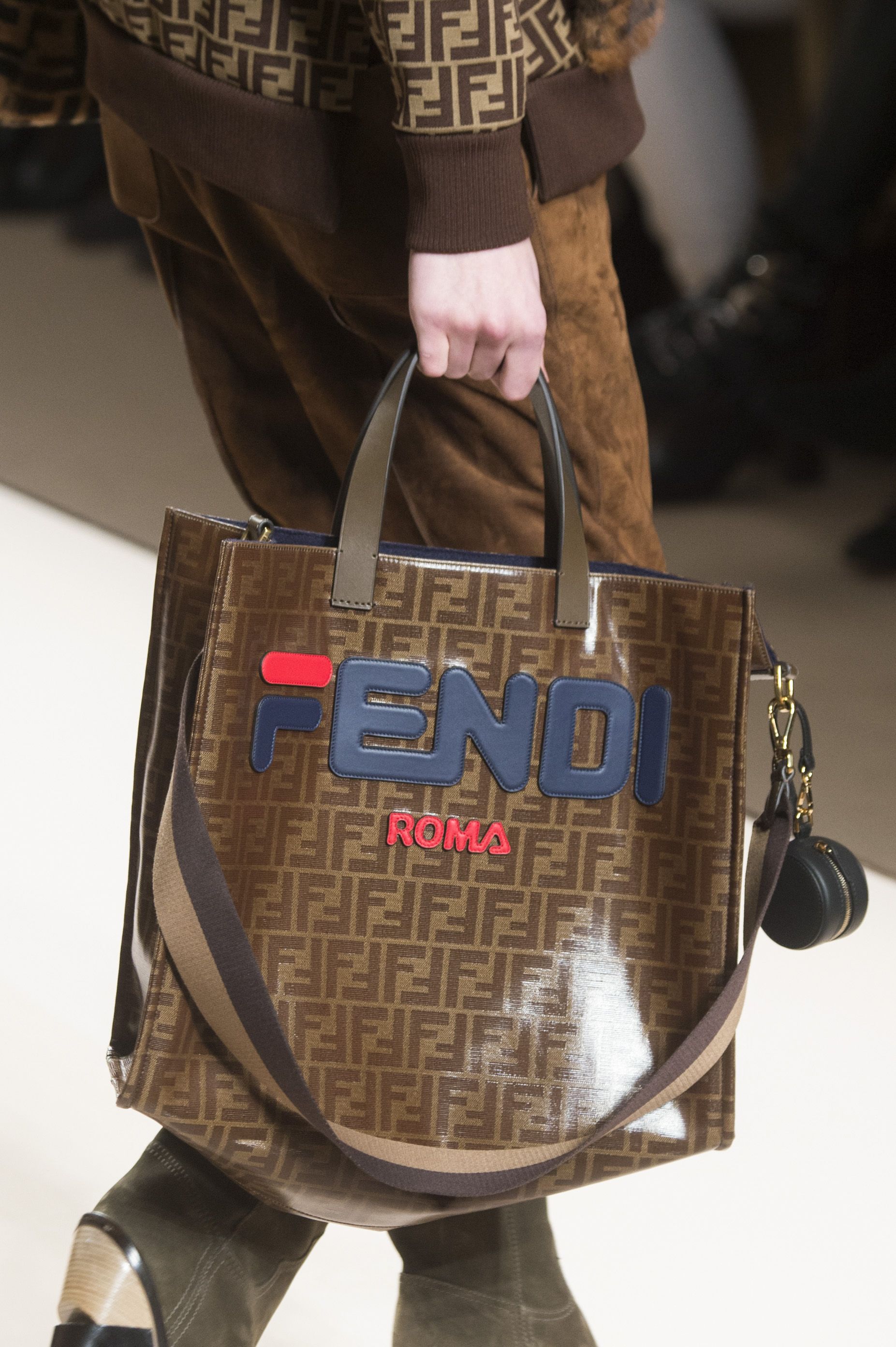 Celebrities are bringing back the Fendi logo trend