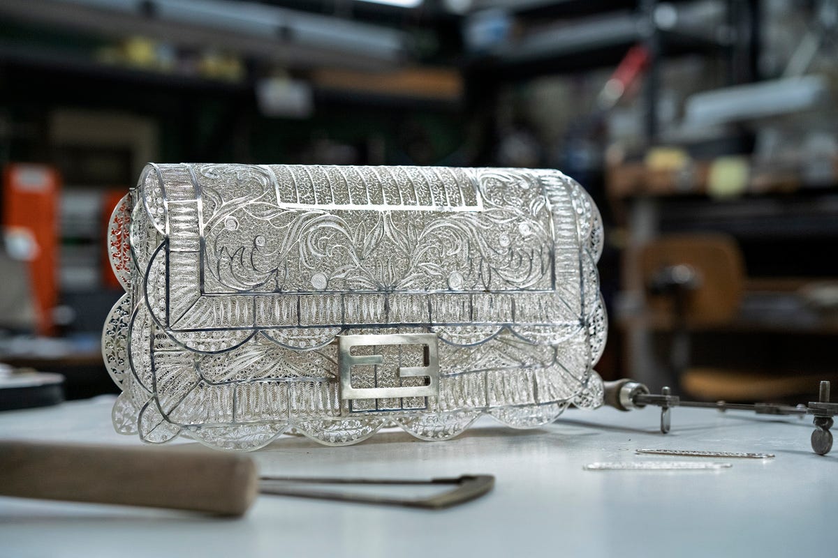 The Making of an Especially Intricate Fendi Baguette Bag - The New