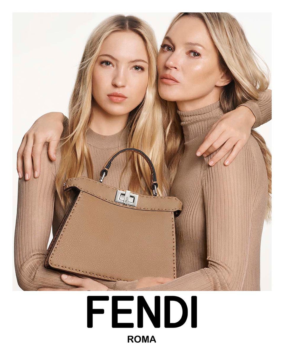 Kate Moss and daughter Lila Grace star in Fendi campaign