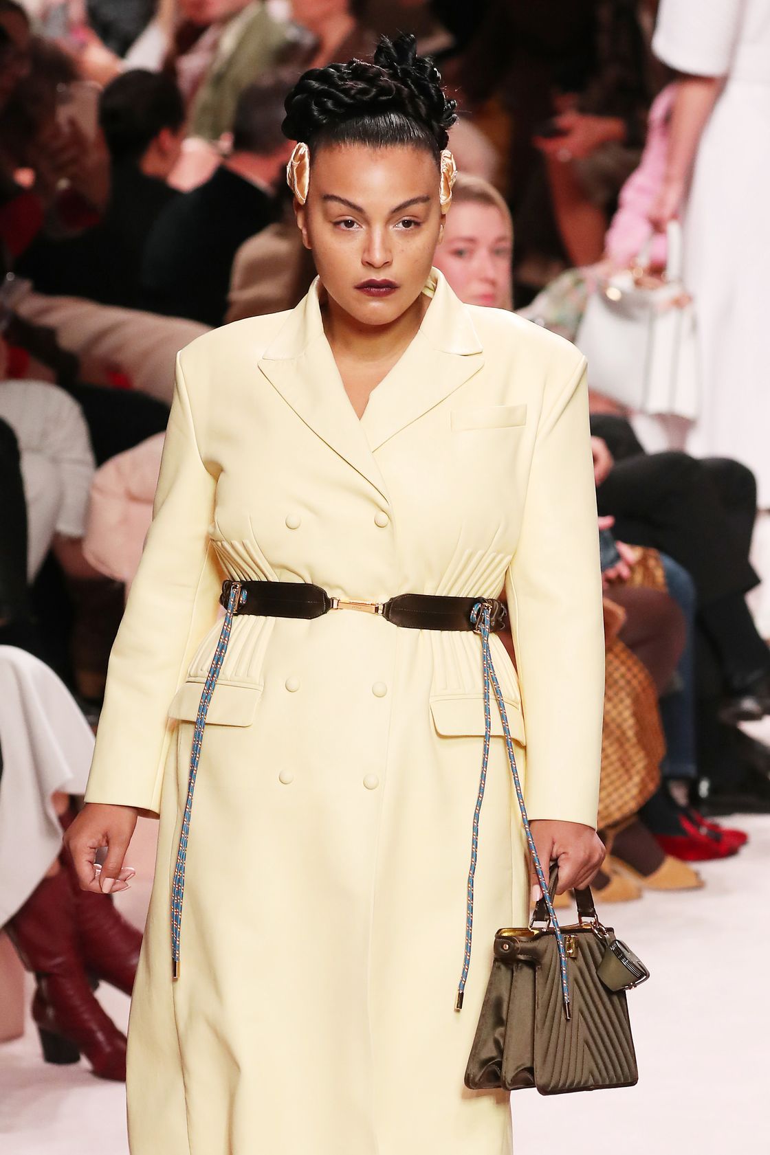 Fendi Fall 2020 Runway Features Plus Size Models Paloma Elsesser And