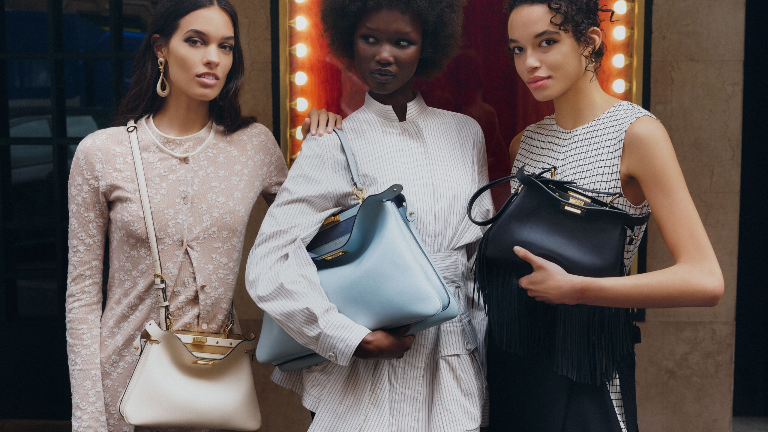 Fendi Unveils New Peekaboo Soft Small Bag For Centenary