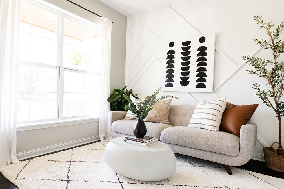 feng shui living room, bright windows in anna mae groves home