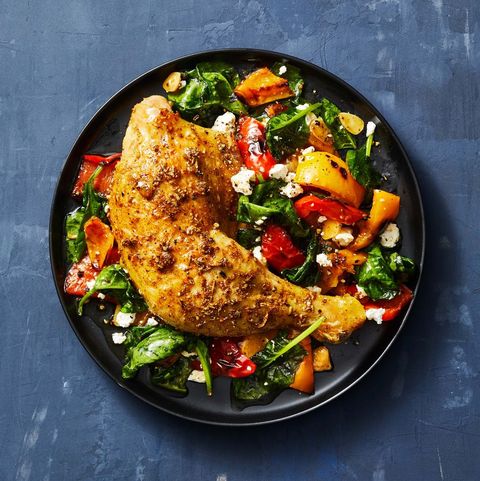 fennel roasted chicken and peppers