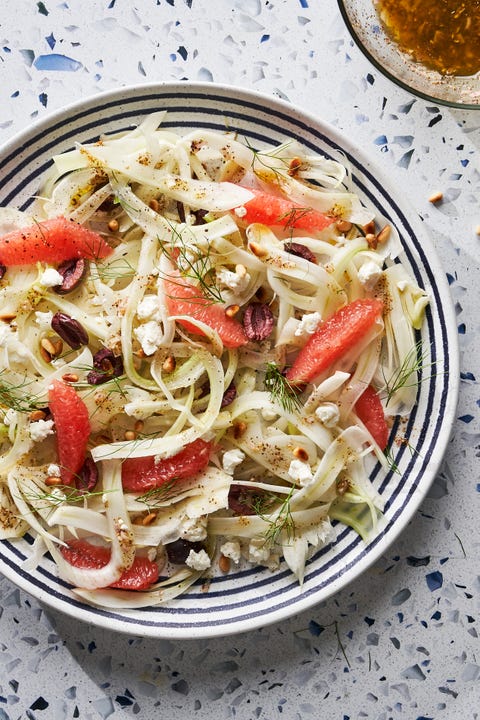 fennel salad with grapefruit and goat cheese