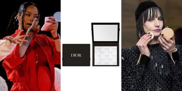 blotting paper and powder trend dior, armani, rihanna