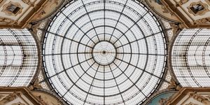 Dome, Architecture, Daylighting, Ceiling, Building, Symmetry, Roof, Stock photography, Byzantine architecture, Medieval architecture, 