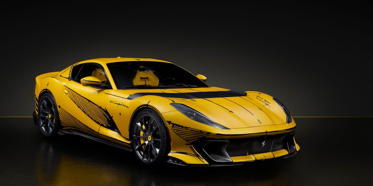 Ferrari 812 Competizione Tailor Made Is a Sketch Artist’s Dream