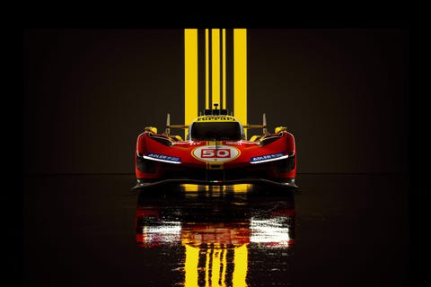 View Photos of Ferrari's LMH Race Car