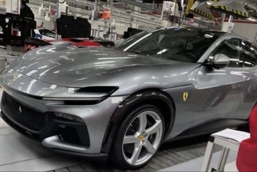 Ferrari Purosangue Leaked Images Show the Super SUV Styling