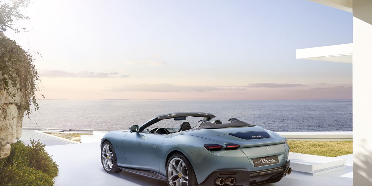 Ferrari Brings Back the Soft Top on the 2024 Roma Spider