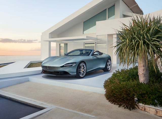 View Photos of the 2024 Ferrari Roma Spider