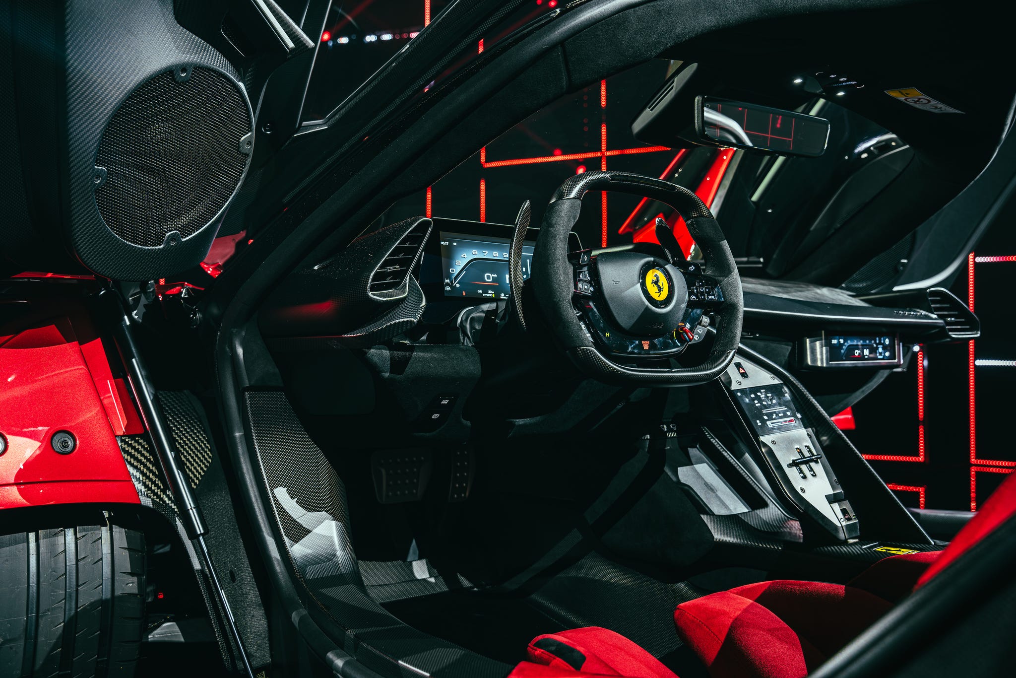 Ferrari's F80 Hypercar Unveiled with Turbocharged Hybrid V-6 Power and ...