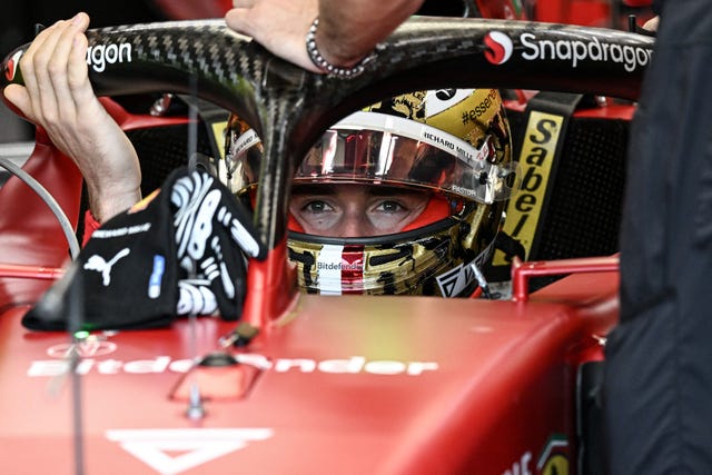 Charles Leclerc siente el nuevo Ferrari “más sano” que el de 2023