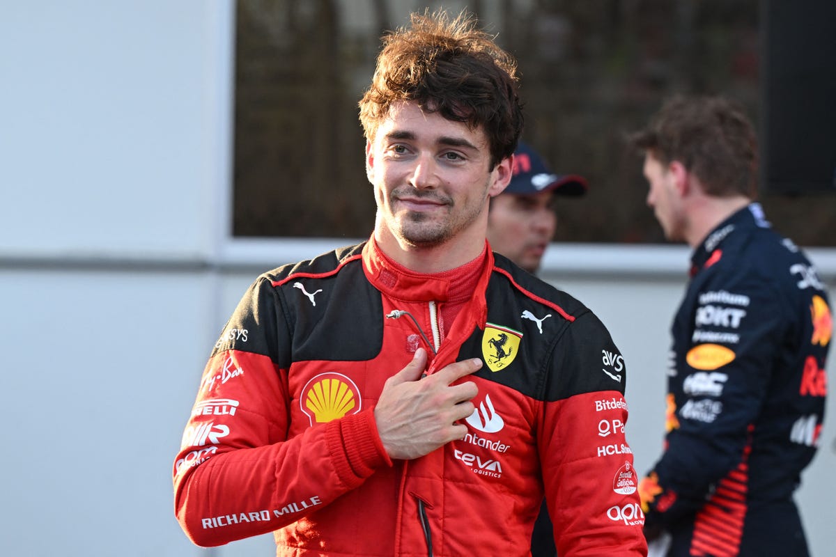 Charles Leclerc siente el nuevo Ferrari “más sano” que el de 2023