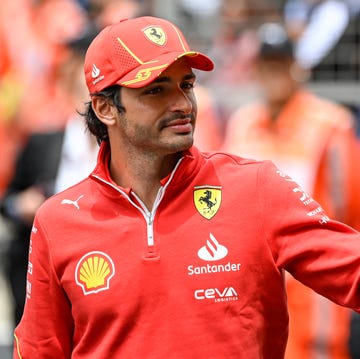 carlos sainz con ferrari f1