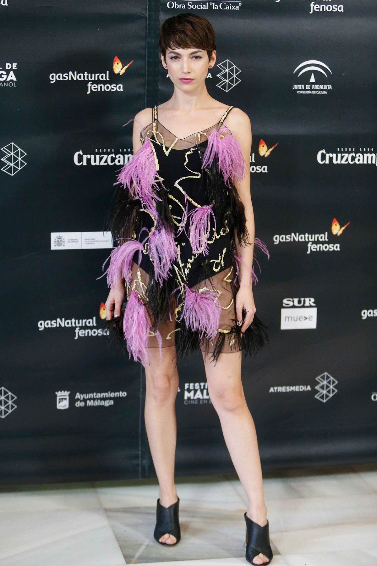 Úrsula Corberó en el Festival de Málaga