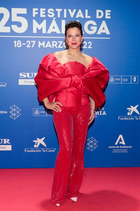 alfombra roja de la gala inaugural del festival de málaga 2022